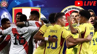 🔴🔴 PERU VS COLOMBIA EN DIRECTO 🔴🔴 CLASIFICATORIAS COPA MUNDIAL DE LA FIFA 2026 🔴 [upl. by Bonnes647]