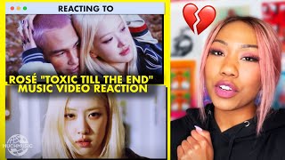 ROSÉ GETS TOXIC quotTOXIC TILL THE ENDquot REACTION  MUCHMUSIC [upl. by Einatsed]