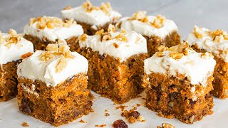 Simple Carrot Cake  Healthy Recipe [upl. by Irolav854]