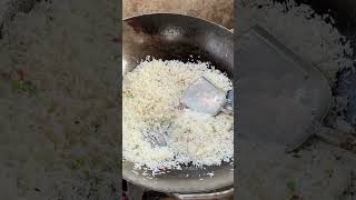 Street Side Prawns Fried Rice  shorts streetfood [upl. by Atsedom]