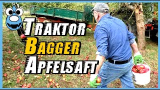 🚜Tecker Bagger Apfelsaft😜 [upl. by Loriner]