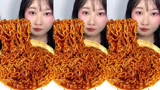 asmr eating noodles flavor spicy yummy mukbang eating food chinese yummy [upl. by Alahc188]