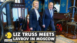 Russian Foreign Minister Sergei Lavrov meets with British Foreign Secretary Liz Truss in Moscow [upl. by Candy404]