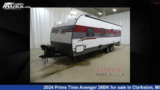 Incredible 2024 Prime Time Avenger Travel Trailer RV For Sale in Clarkston MI  RVUSAcom [upl. by Shyamal]