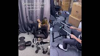 Carlsbro CSD130M Unboxingsetup  demo shorts [upl. by Ellehciram18]