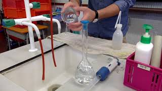 Experiment  Back Titration antacid [upl. by Charlet]