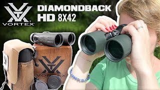 Vortex Diamondback HD 8x42 Binocular  Quick REVIEW  UNBOXING  Sports and Gadgets [upl. by Noni]