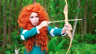 Disneys BRAVE Merida Makeup Tutorial [upl. by Irual]