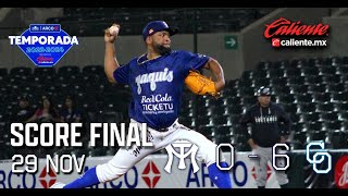 👳‍♂️ Sultanes vs Yaquis 🏹 29 de Noviembre 2023 [upl. by Norah]