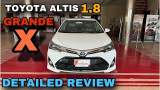 Toyota Altis Grande X 2024 Detailed Review  Altis 18 X [upl. by Farleigh]