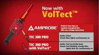 Amprobe TIC 300 PRO with VolTect™ NonContact Voltage Detector [upl. by Luapnaes]