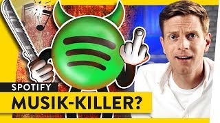 Spotify  schlimmer als Raubkopieren  WALULIS [upl. by Enilecram]