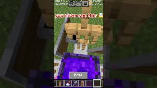 Minecraft spawn weather skeleton hacks  try this 🤯  minecraft shorts [upl. by Ozen892]