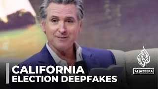 Artificial intelligence regulation California cracks down on deepfakes [upl. by Hellman]