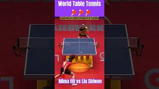 Counter Attack Smash Forehand worldtabletennis pingpong tabletennisplayer tabletennis tenismeja [upl. by Hak]