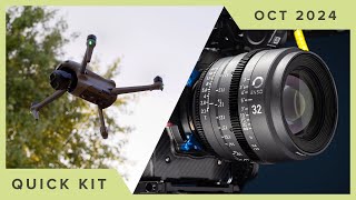 Quick Kit  October 2024  ARRI Enso Lenses Freefly Ember Upgrade DJI Lidar Cage amp More [upl. by Enrol822]