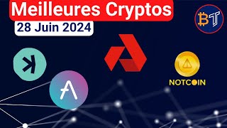 Meilleures Crypto et Analyses  Akash Kaspa AAVE et Plus [upl. by Anileba871]