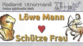 Löwe Mann amp Schütze Frau Liebe und Partnerschaft [upl. by Dnalyram]