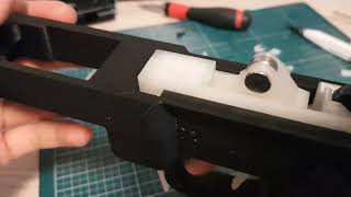 Tokyo Marui MWS 3D printing trigger box  15 [upl. by Lazaro]