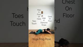 Yoga Hips Flexibility  Frog Pose  Morning Hip Release mobility [upl. by Sakhuja]