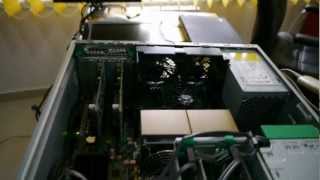 HP xw6600 Workstation Inside [upl. by Luisa]