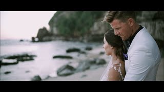 The Ungasan Clifftop Wedding  Katie amp Daniel  Bali Wedding Videography [upl. by Nicholl]