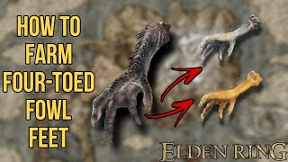 EASY FourToed Fowl Foot Farm In Elden Ring [upl. by Aela]