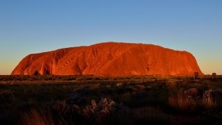 Uluru Ayers Rock Sunset NT Australia [upl. by Narih6]