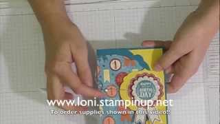 Label Collection Framelit SU GateFold Card Tutorial [upl. by Namie]