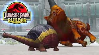 Cannon Ball Attack Jurassic Park Builder GLACIER Tournament  Ep31 HD [upl. by Assenay]