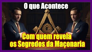 O que acontece com quem revela os Segredos da Maçonaria [upl. by Harts]