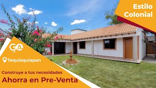 Construye o Compra tu casa en Tequisquiapan AHORRA COMPRANDO PREVENTA [upl. by Eelrebmik]