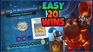 EASY 20 WINS W LAVALOON DECK  20 WIN CHALLENGE [upl. by Traweek]