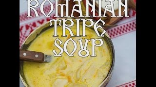 Romanian tripe soup recipe  Gustomondo [upl. by Gem309]