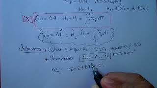 CALOR DE REACCIÓN ENTALPÍA ESPECÍFICA [upl. by Ahsinad]