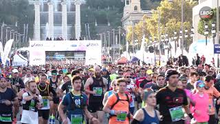 Salida Zurich Maratón Barcelona 7112021 [upl. by Pierette]