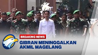 BREAKING NEWS  DetikDetik Gibran Meninggalkan Akmil Magelang [upl. by Nett]