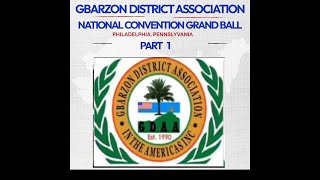 GBARZON DISTRICT CONVENTION 2024 GRAND BALL PART 1 [upl. by Hardwick]