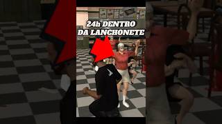 24H DENTRO DA LANCHONETE DO GTA SA gaming games gamer gta humor gamerbrasil conteudogamer [upl. by Prospero941]