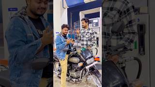 Bike Me Diesel Daal Dia  Sujal Thakral shorts ytshorts youtubeshorts funny petrol petrolpump [upl. by Eissirc]