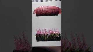 fan brush 🖌️ tips 😇💞 painting acrylicpainting drawing like subscribe comment share🤗🥰✨ [upl. by Anitsyrhk327]