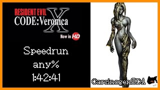 No Commentary Resident Evil Code Veronica X HD PS3 Speedrun  Glitched  14241 [upl. by Sitruk]