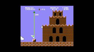 Super Mario Bros  NES  20231008  clip 31 [upl. by Nevuer522]