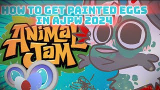 HOW TO GET PAINTED EGGS 2024 TUTORIAL I AJPW I EASY [upl. by Amhser]