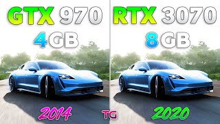 GTX 970 vs RTX 3070  6 Years Difference [upl. by Bernarr]