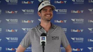 Beau Hossler Friday Flash Interview 2024 World Wide Technology Championship [upl. by Enimrej]