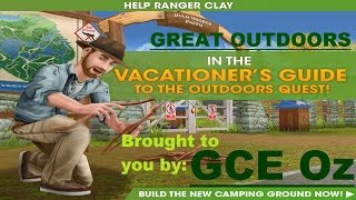 Vacationers Guide To The Outdoors QUEST  Deer Spring Falls Camping Grounds  The Sims FreePLAY [upl. by Felicie]