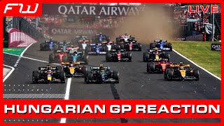 2023 Hungarian Grand Prix Race Reaction [upl. by Reinnej]