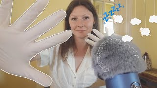 ASMR sound of LATEX GLOVES for SLEEP  no talking [upl. by Neyr]