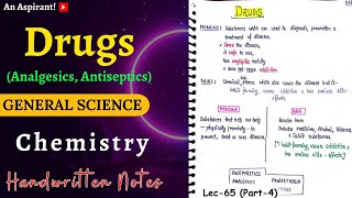 Chemistry  Chapter15 Chemistry in Everyday Life  Lec65 Part4  General Science [upl. by Leuqram]